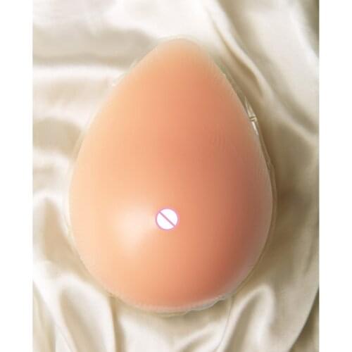 Real Silicone Breat Pads Wholesale 95g/Piece 75A Cheapest Fake Breast Lift Bra Inserts Drop Crossdresser Transvestite Mastectomy