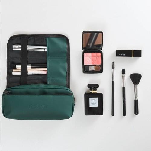 New portable multi-layer cosmetic bag Small square bag multi-function travel toiletries travel bag 2019