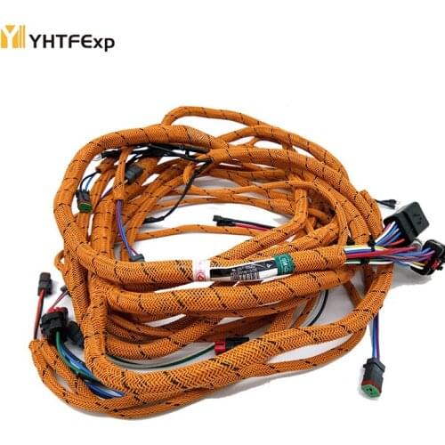 CATERPILLAR E365C COMPELET VEHICLE EXTERIOR MAIN WIRING HARNESS - ORIGINAL COLOR PART NO.: 267-8049 231-1664 251-0520 251-0521 2