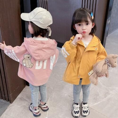 Vintage Spring Autumn Coat Girls Kids Outerwear Teenage Top Children Clothes Costume Evening Party High Quality