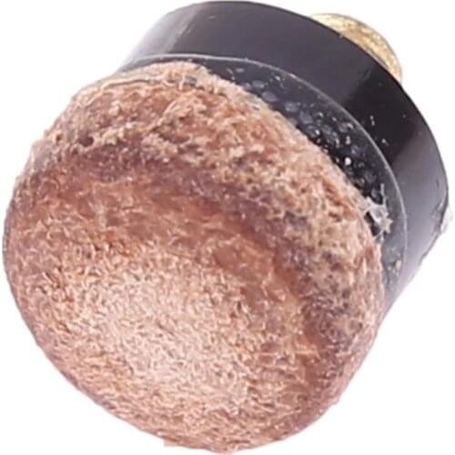 10pcs 10mm Pool Cue Tips Pool Screw On Spare Parts Snooker Control Ball Perfect For Cue Accessories Billiards V3Y3