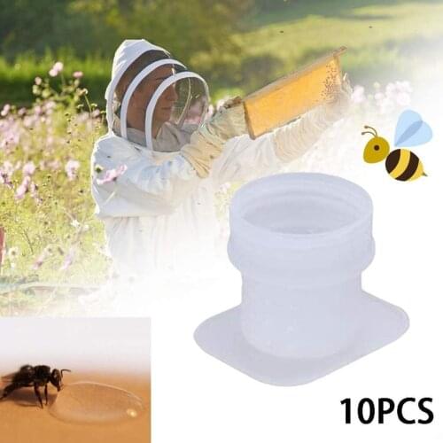 10PCS Beehive Beekeeping Water Dispenser Bee Drinking Beekeeping Equipment Honey Beehive Entrance Feeder