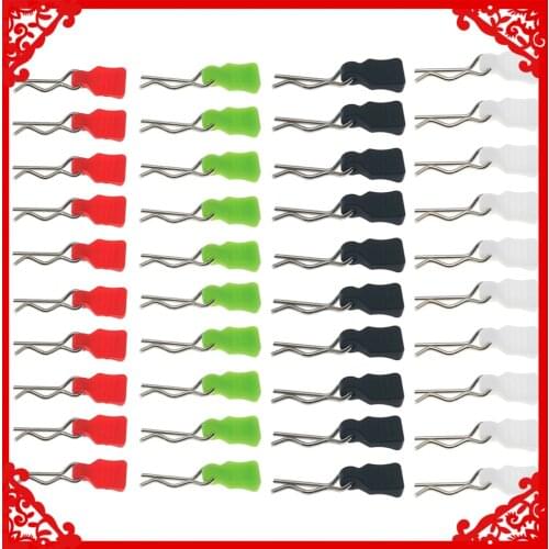 10x body clip with tab loss prevention for Axial SCX24 Panda Tetra etc crawlers upgraded Parts