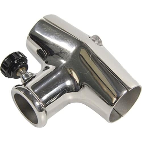 316 Stainless Steel Flag Socket Mount Base For 22mm - 25mm Flag Pole