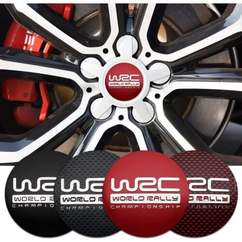 4pcs 56mm Car Wheel Center Hub Cap Rim Covers Sticker For Subaru STI Forester outback Human Lion XV Impreza WRX WRC Accessories