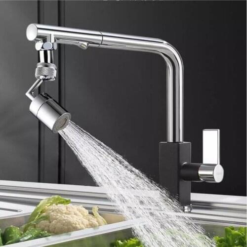 720Universal Splash Filter Faucet Spray Head Anti Splash Filter Faucet Children Movable Kitchen Tap Water Saving Nozzle Sprayer
