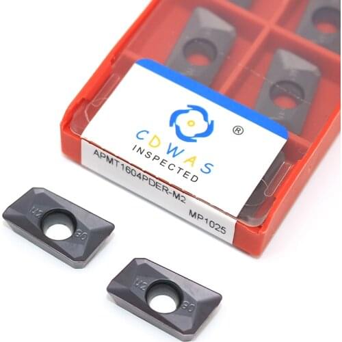 APMT1604 M2 MP1025 Finishing Carbide Insert Milling Turning Tool Blade APMT 1604 CNC Lathe Cutting Tools For BAP400R Tool Holder