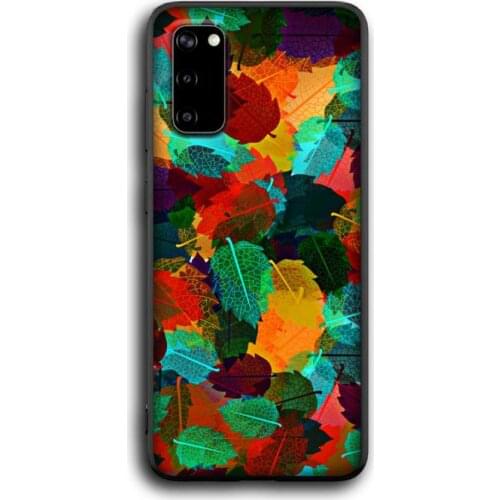 Leaf color pattern Phone Case for Samsung S6 S7 edge S8 S9 S20 S21 S30plus ultra S21/S30 S10-5G lite 2020 S10E
