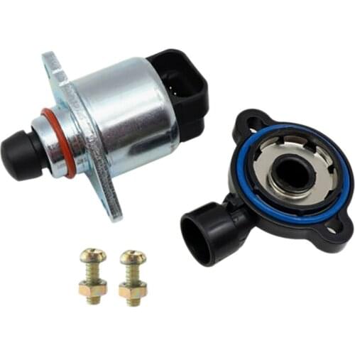 Throttle Position Idle Air Control Throttle Body Sensor TPS & IAC Kit for GM LS1 15023180