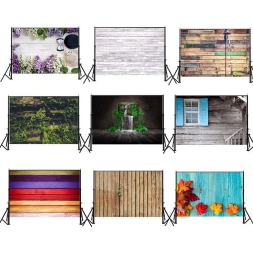 5*3feet Photography Background Backdrop Wooden Props Photographic Photo Studio Backdrop Cloth for Wedding Birthday Car Decor