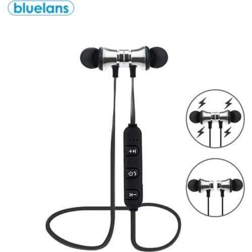 Magnetic Wireless bluetooth Earphone XT11 music headset Phone Neckband sport Earbuds Earphone with Mic For iPhone Samsung Xiaomi