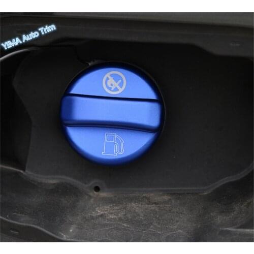 Lapetus Auto Styling Oil / Gas / Tank Switch Protection Cover Trim For Chevrolet Equinox 2017 2018 2019 2020 2021 / 3 Colors