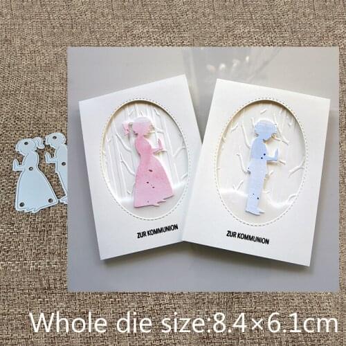 XLDesign Craft Metal Cutting Dies cut die Candle boy girl decoration Scrapbooking Album Paper Card Craft Embossing Die Cuts