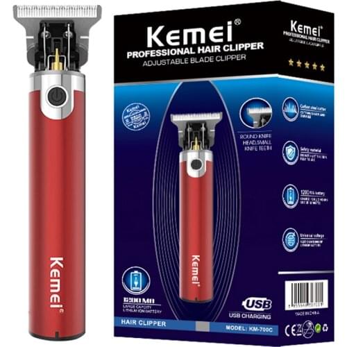 Mens professional hair trimmer beard cordless hair clipper electric hair cutting machine hair edge outlines finishing trimmer
