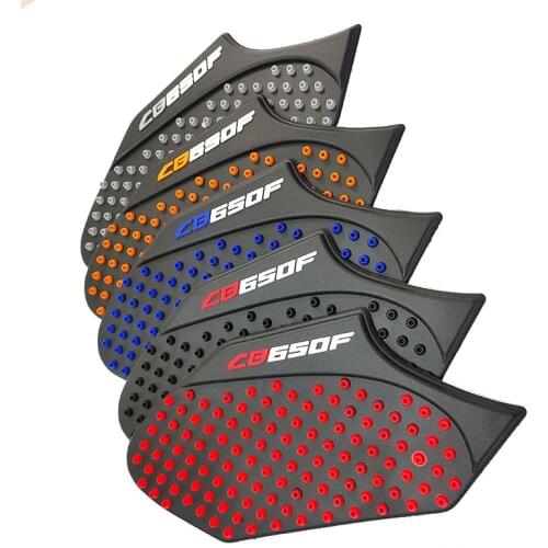 Motorcycle Fuel Tank Pad Anti Slip Protector Stickers Knee Grip Side Decals Accessories For Honda CB650F 2014-2017