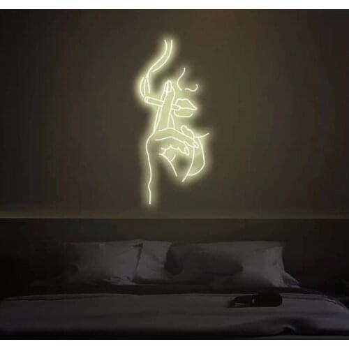Custom LED Neon Sign Wall Decor For Home Bedroom Cafe Bar Wedding Party Neon Light Creative Gift