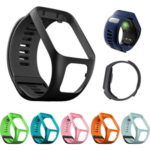 New Arrival Replacement Silicone Adjustable Watch Band Wrist Strap for TomTom Runner Spark New