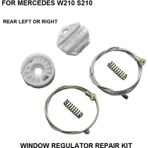 WINDOW KIT FOR MERCEDES W210 S210 ELECTRIC WINDOW REGULATOR REAR-RIGHT 1995-2003