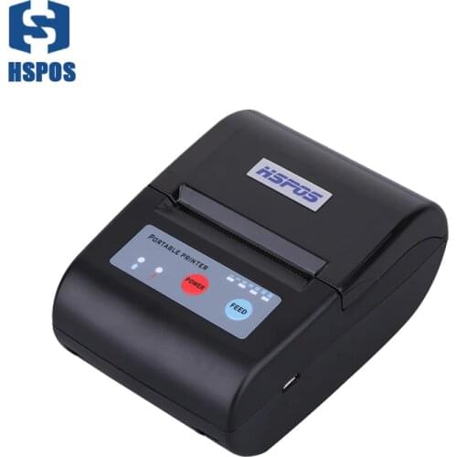 Newest Portable Mini Bluetooth Printer Wireless Thermal Receipt Ticket Printer For Mobile Phone 58mm Bill Machine For Store