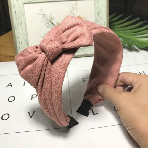 New Fashion Korean Boutique Bowknot Women Girls Hairband Headband Hair Head Hoop Bands Accessories For Girls Turbant Headdress