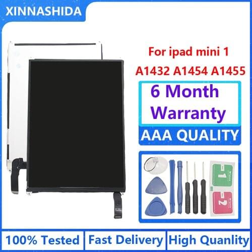 LCD Display Mini For iPad Mini 1 1st A1432 A1455 A1454 LCD Display Panel Screen Monitor Module 100% Tested 7.9