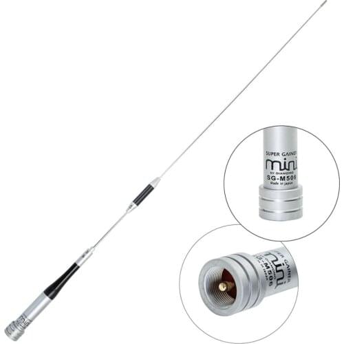 Diamond SG-M506 144/430MHz Dual Band High-Gain Mobile Antenna Car Antenna for Two Way Radio Walkie Talkie Antenna