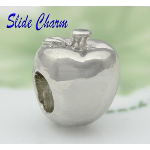 Free shipping European Classic frui shape charm beads fit Pandora bracelet beads for jewelry making