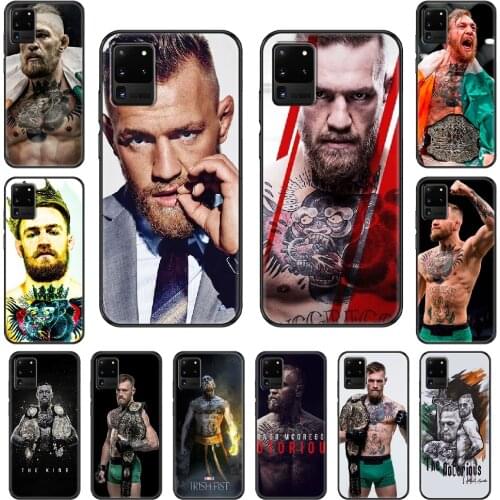 Irish Fighter Conor McGregor Phone case For Samsung Galaxy S 3 4 5 6 7 8 9 10 E Plus Lite Edge black soft bumper pretty hoesjes