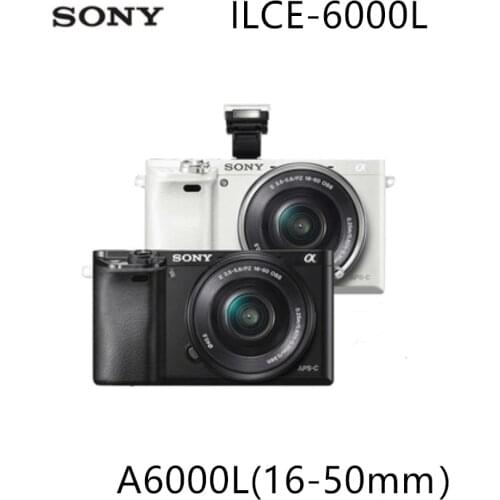 Sony A6000 Mirrorless Digital Camera ILCE-6000L with 16-50mm Lens -24.3MP -Full HD Video (Brand New)