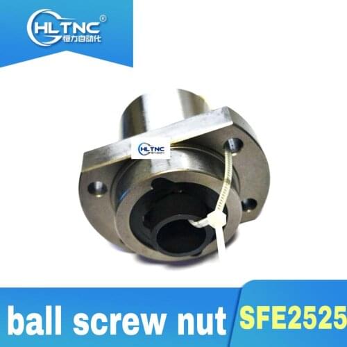 Dia:25mm Lead:25mm Rolled Ballscrew 1pcs rolled ball screw RM2525 sfe2525 nut ballnut