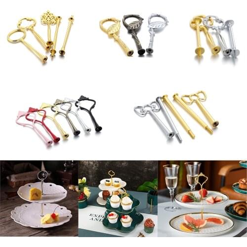 Two-Layers Fruit Dish Silicone Mold With Cake Holder For DIY Crystal Epoxy Mold Holders Tray Coaster Storage Mold Decoration