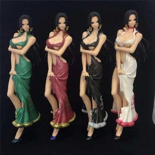 20-24CM Janpanese Anime Figure One Piece Nami Hancock Swimming Suit Dress Action Figure PVC Toy Figure Collect Children Gift