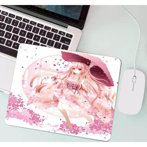 Mouse pad anime trumpet table mat anime comics personalized picture custom computer rubber diy cute carpet pad for gamers