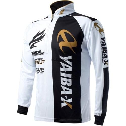 Men Fishing T Shirt Uv Protection Moisture Fishing Jacket Breathable Quick-drying Long Sleeve Fishing Clothes Ropa De Pesca