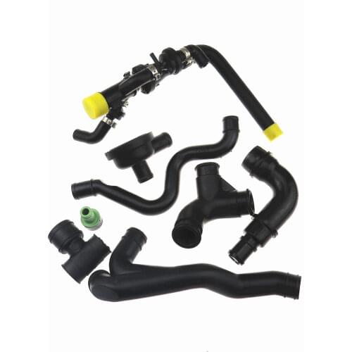 Qty 8 Crankcase Breather Hose Valve Ventilation Exhaust Pipe Assembly for A3 A4 A6 TT Golf Passat Seat 1.8 06B103221P 058133753D