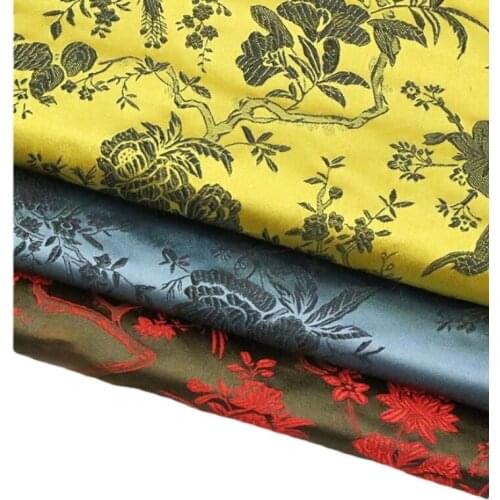 Costume hanfu formal dress baby clothes kimono cos senior cheongsam clothes woven jacquard brocade fabric series