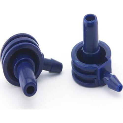 The pipe connection hose interface connector tracheal cuff electronic sphygmomanometer arm L type Connector