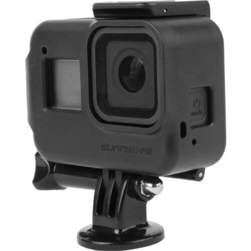 Sunnylife Gopro 8 Plastic Protective Case Shock Proof Case for Gopro Hero 8 Black