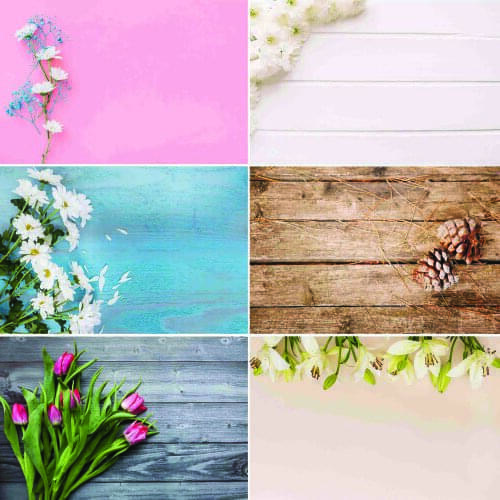 Vinyl Custom Photography Backdrops Prop Wooden Planks Theme Photography Background #0005