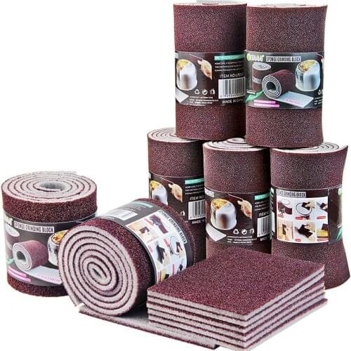 Magic Sponge Rust Wipe Cleaner Kitchen Office Bathroom Cleaning Sponges Eraser Silicon Carbide Sponge Rust Remover Kitchen Tool