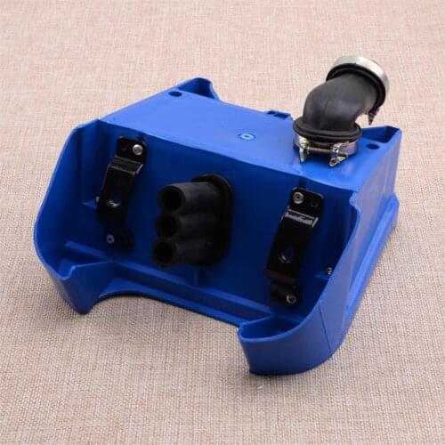 CITALL Air Filter Box Foam Assembly Blue Fit for Yamaha PW80 PY80 PEEWEE 80 Motorcycle Accessories