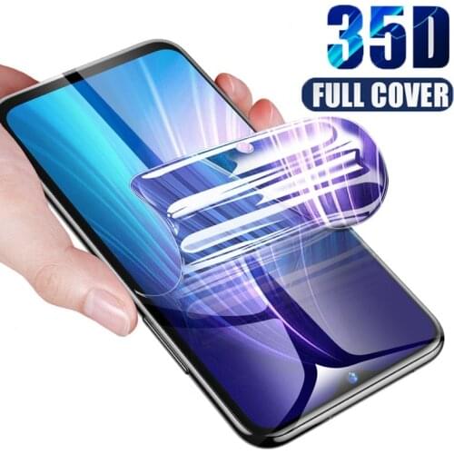 Curved Edge Full Cover For Motorola Moto One Zoom Screen Protector Hydrogel Film Protective For Motorola Moto Macro Not Glass
