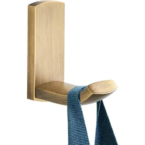 Bathroom Accessories Antique Brass Wall Mounted Robe Hook Coat Hook Wall Hanger Towel Robe Holder Lba171