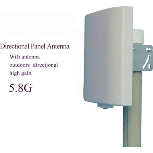 5.8G wifi antenna outdoor direct panel antenna 14dBi high gain N female connector wall mount patch panel flat internet antenna