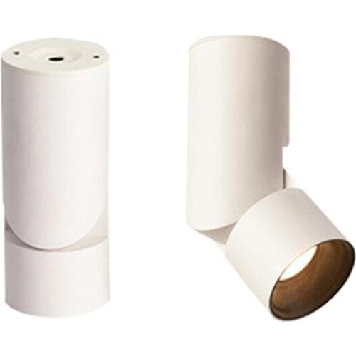 Anti-glare Foldable Downlight 7W 12W 15W Surface Mounted Ceiling Downlight 85-265V Interior Lighting Decorative Light