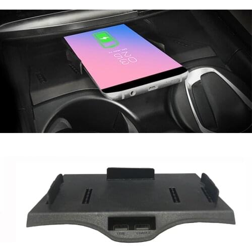 For BMW 5 6 Series G30 G32 G38 GT 2017 2018 2019 car QI wireless charger charging case phone holder accessories for iPhone 8 X