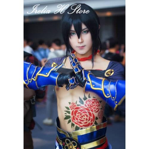 Yan Qing Fate/Grand Order Cosplay FGO Yan Qing cosplay costume custom made cloths +armor man cosplay