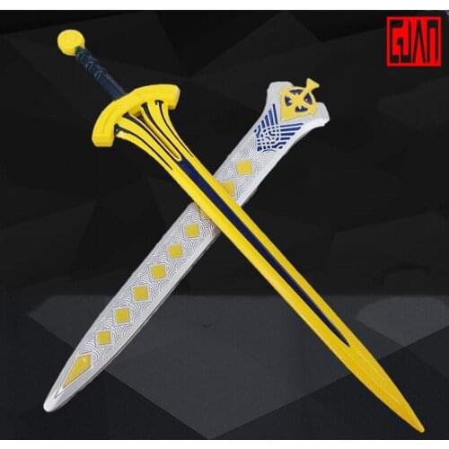 Alloy Sword Toy Alloy Weapon Model Animation Game Peripheral Weapon Model 17cm Cosplay Keychain Ornaments Metal Crafts