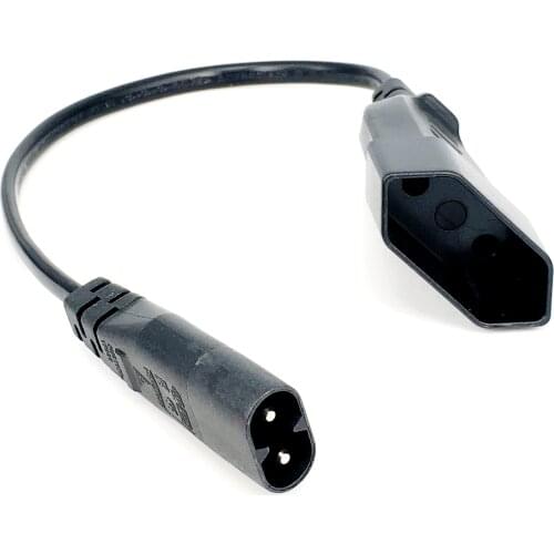 IEC320 C8 Male to Europe Schoko CEE7/16 Outlet Female socket Power Extension Cable For PDU UPS