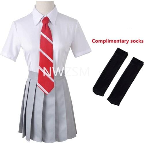 Anime Tokyo Revengers Tachibana Hinata Cosplay Costume JK School Outfits Shirt Tie Skirt Socks Suit Halloween Clothes